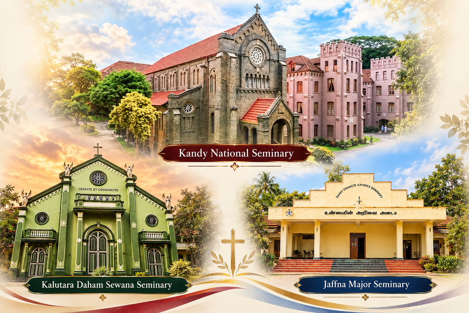 Seminaries supported through missionary formation in Sri Lanka